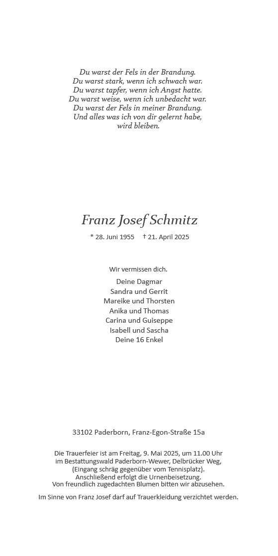 Franz Josef Schmitz