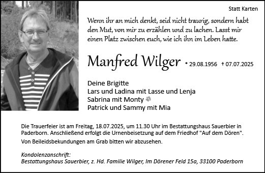 Manfred Wilger