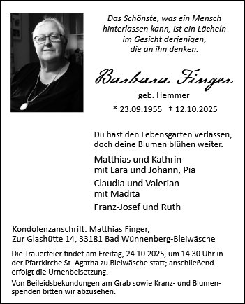 Barbara Finger