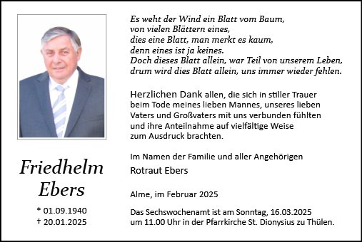 Friedhelm Ebers