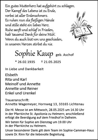 Sophie Kaup