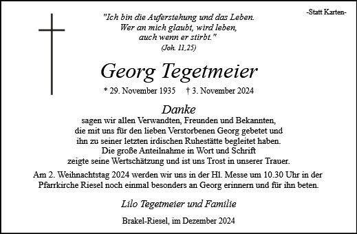Georg Tegetmeier