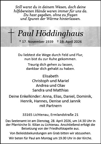 Paul Höddinghaus