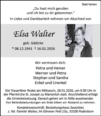 Elsa Walter