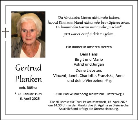 Gertrud Planken