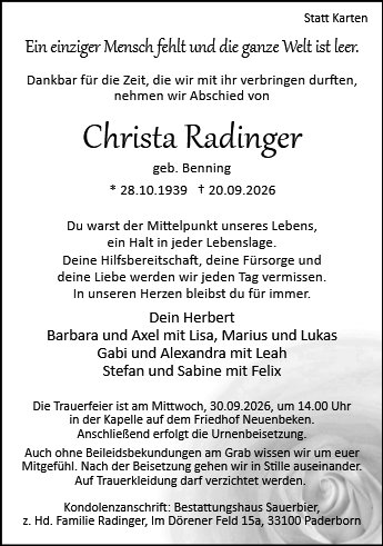 Christa Radinger