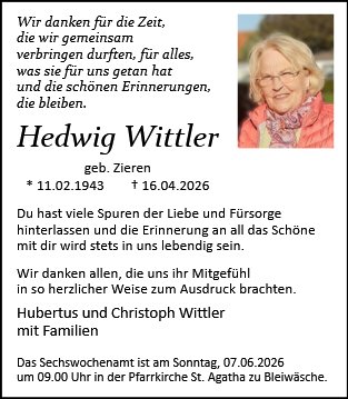 Hedwig Wittler