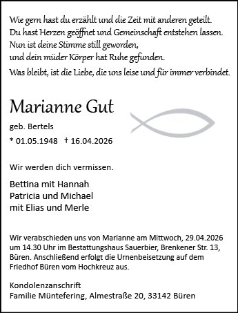 Marianne Gut