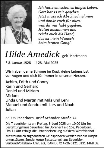 Hildegard Amedick