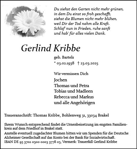 Gerlind Kribbe