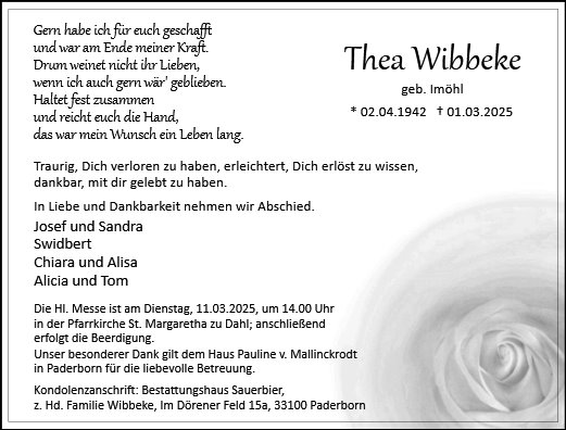 Thea Wibbeke