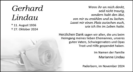 Gerhard Lindau