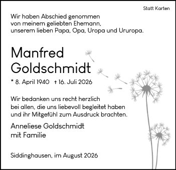 Manfred Goldschmidt