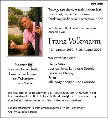 Franz Volkmann