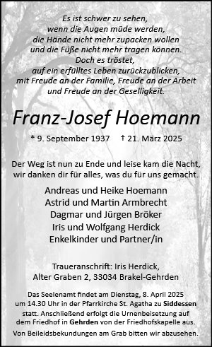 Franz Josef Hoemann
