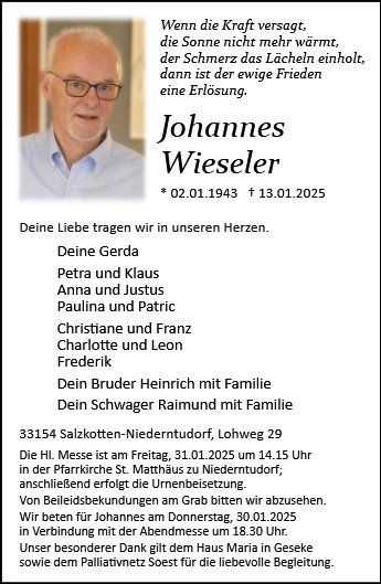 Johannes Wieseler