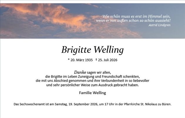 Brigitte Welling