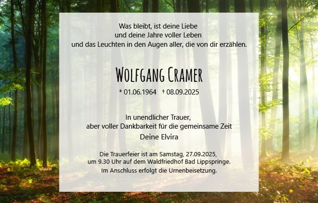 Wolfgang Cramer