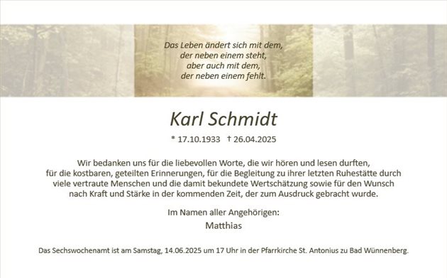 Karl Schmidt