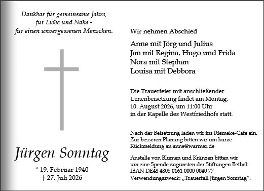 Jürgen Sonntag