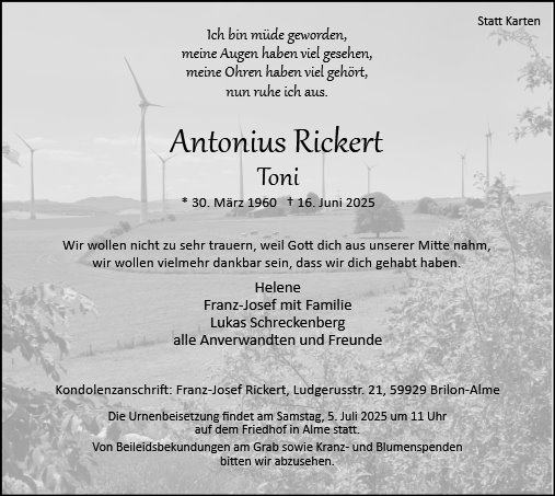 Antonius Rickert