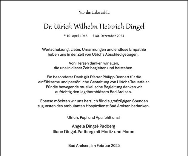 Ulrich Dingel
