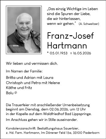 Franz-Josef Hartmann
