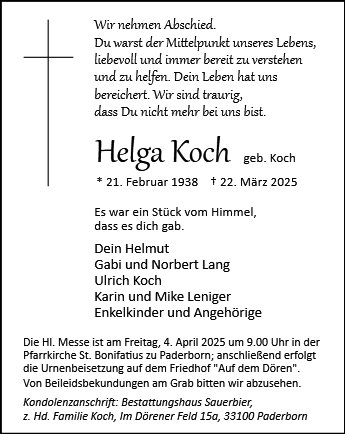 Helga Koch