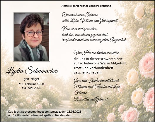 Lydia Schumacher