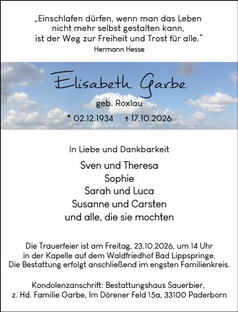 Elisabeth Garbe