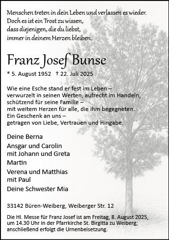Franz Josef Bunse