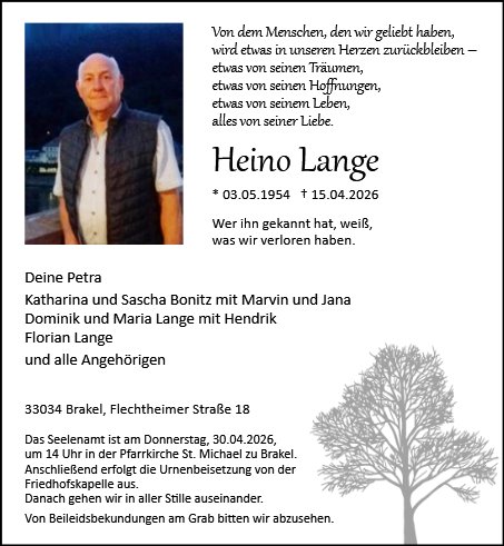 Heinz Lange