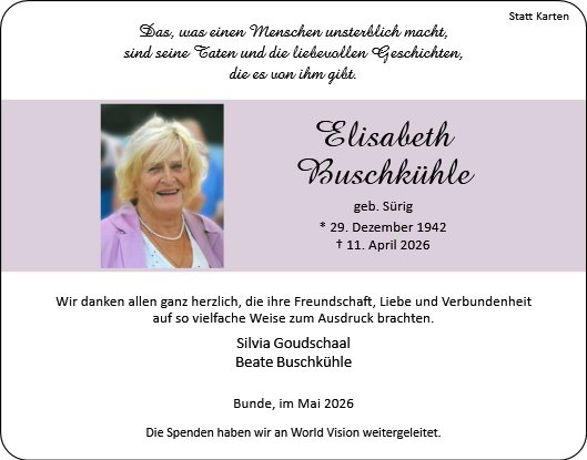 Elisabeth Buschkühle