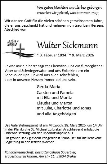 Walter Sickmann