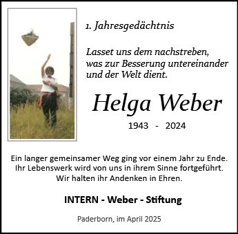 Helga Weber
