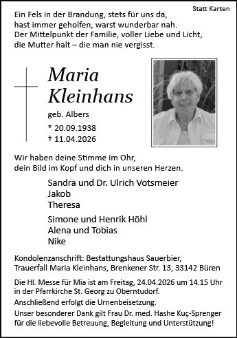 Maria Kleinhans