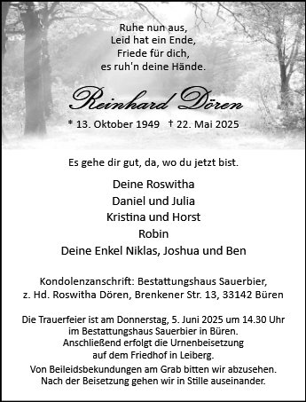 Reinhard Dören
