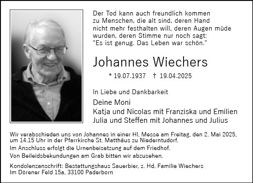 Johannes Wiechers