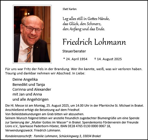 Friedrich Lohmann