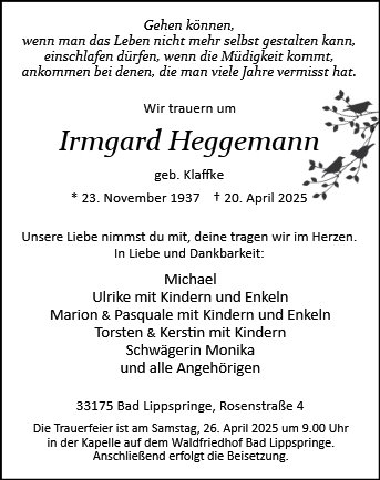 Irmgard Heggemann