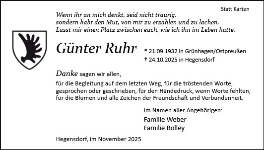 Günter Ruhr