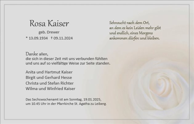 Rosa Kaiser
