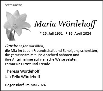 Maria Wördehoff