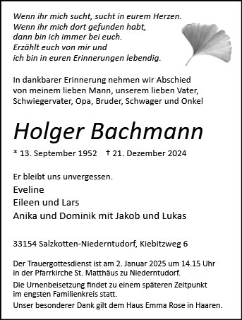 Holger Bachmann