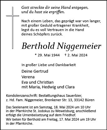 Berthold Niggemeier