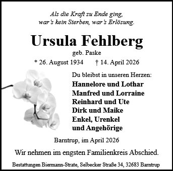 Ursula Fehlberg