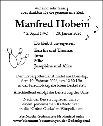 Manfred Hobein