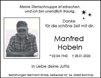 Manfred Hobein