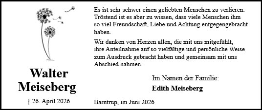 Walter Meiseberg