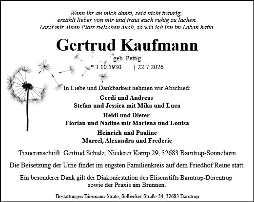 Gertrud Kaufmann